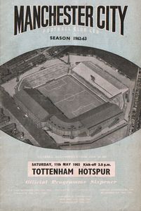 Manchester City v Tottenham Hotspur 1962/63